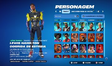 Conta fortnite antiga desde o capítulo 1 temporada 4 com 268 skins