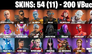 54 Skins | Paradigm | The Foundation | Cube Queen | The Imagined | 200 VB