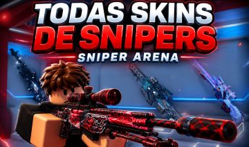 SSG08, AWP, M82A1 e todas SKINS de Sniper Arena | Arena de Precisão