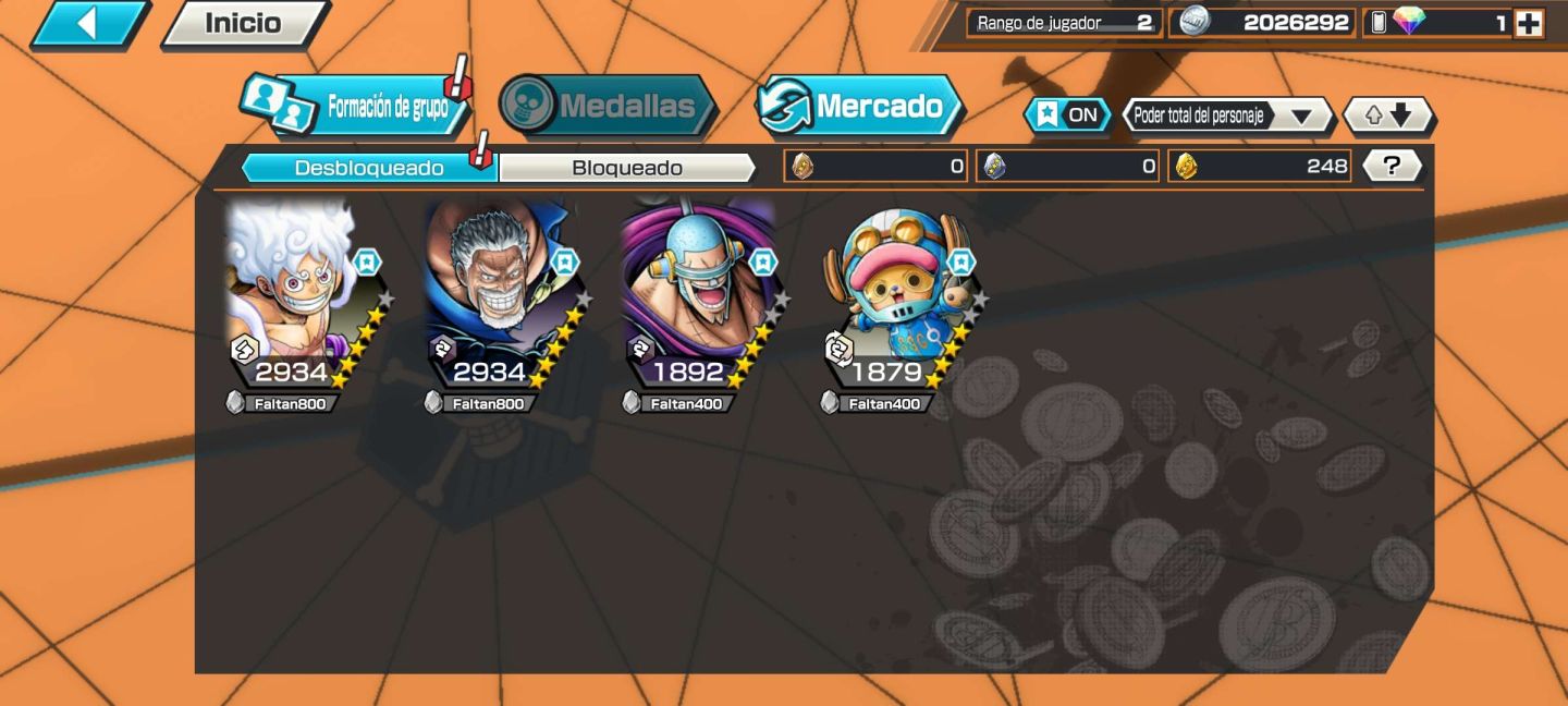 One Piece Bounty Rush Conta com 2 EX LV 80 em promoção
