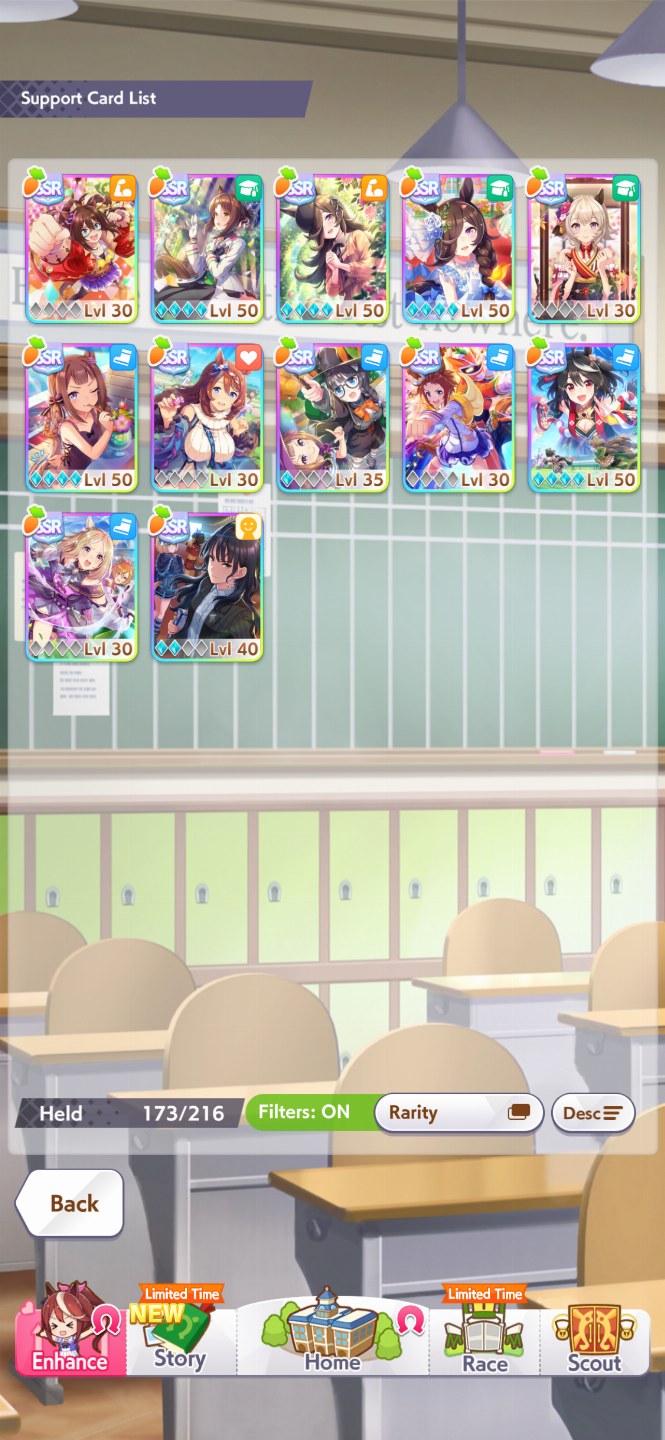 Conta Umamusume Global Rank S4 256kk Power Competitivo e Pronta pra Meta!