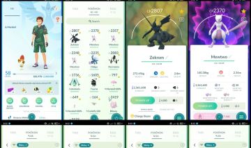 LVL 58 | 52 SHINIES + 2.3M DUST + ZEKROM + 3 MEWTWO + DIALGA 006A