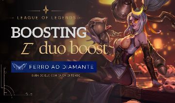 Boosting e Duo Boost LoL | Preços Acessíveis