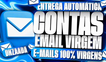 [MELHOR PREÇO QUE TEM!] E-MAILS VIRGENS | ENTREGA AUTOMÁTICA