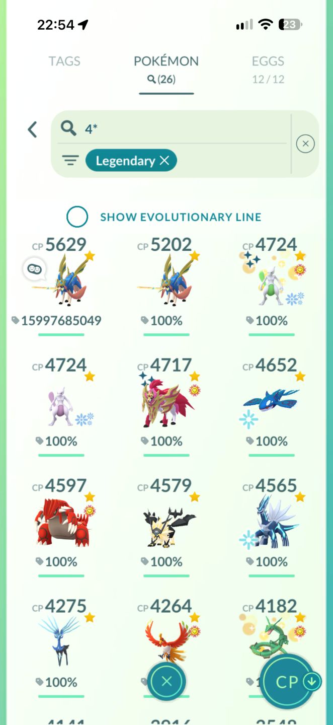 CONTA POKÉMON NÍVEL 74 ABSURDA