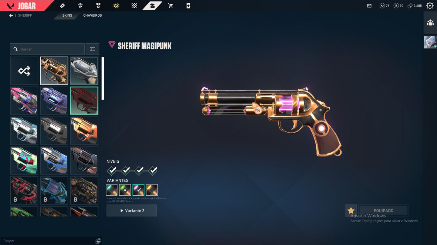 CONTA VALORANT EX IMORTAL '' 1,170 EM SKINS '' CONTA ANTIGA