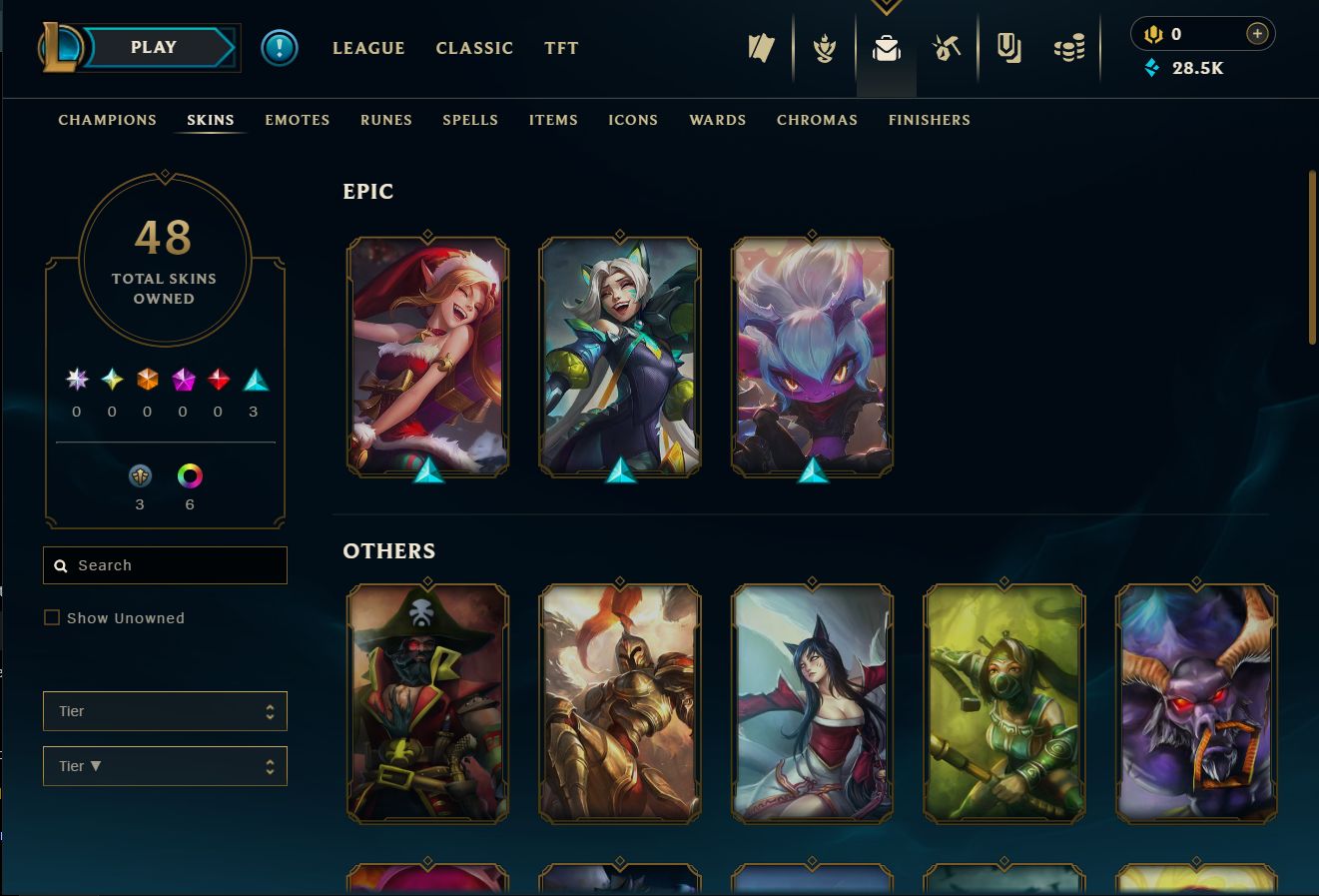 CONTA LOL MESTRE + 58% WR + TROCA DE NICK DISPONÍVEL +28K ESSENCIA AZUL