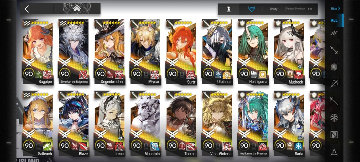 Conta Arknights END GAME