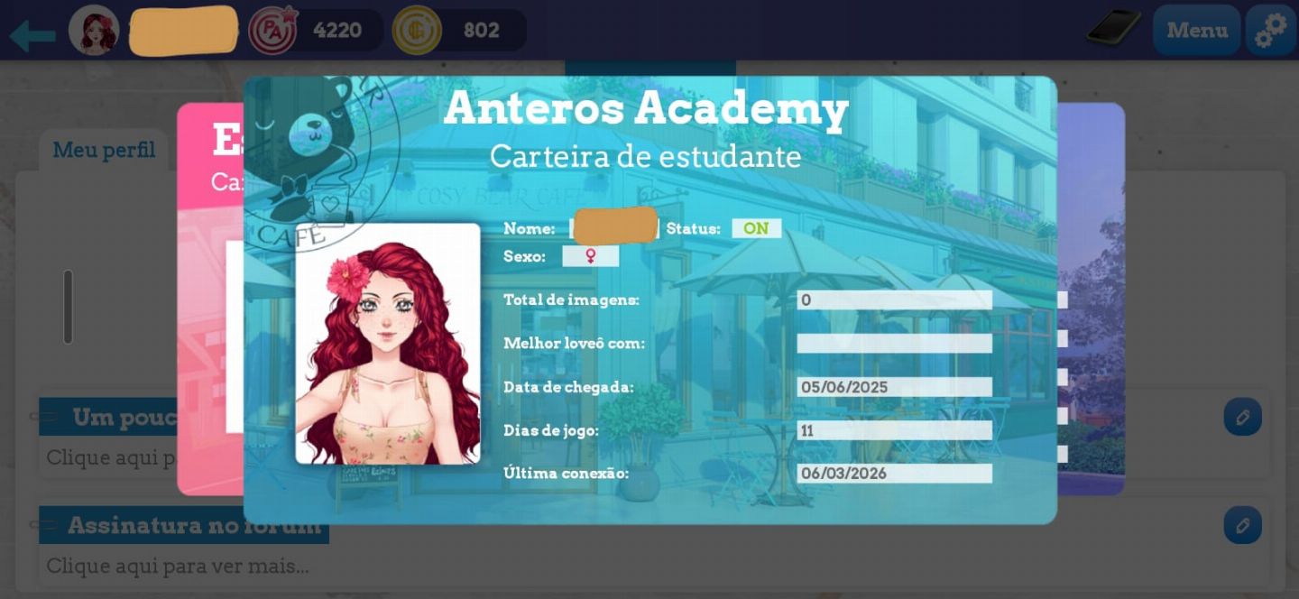 Conta Amor Doce | 5K+PAs e 1723 Golds