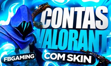 CONTAS VALORANT - FULL ACESSO COM SKINS !