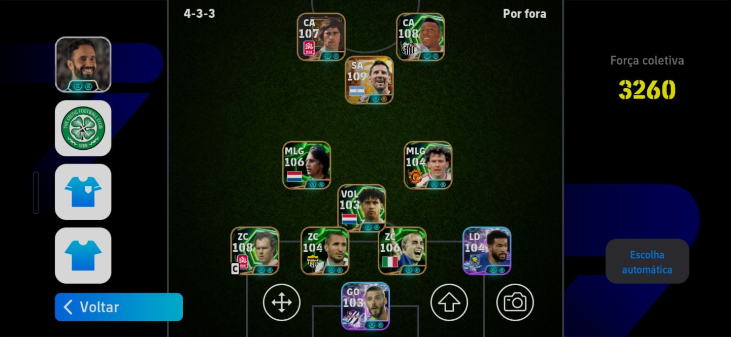 Conta com Pelé 109 e Messi 110