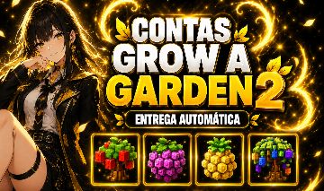 CONTAS GROW A GARDEN 2 / CRESÇA UM JARDIM 2 ENTREGA AUTOMÁTICA PETS E MUITO MAIS