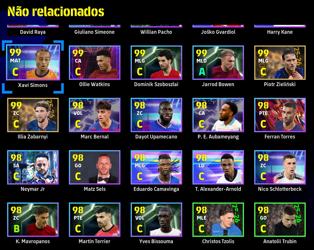 Conta Efootbal Prime Melhores metas do game C-Prime-2(steam)