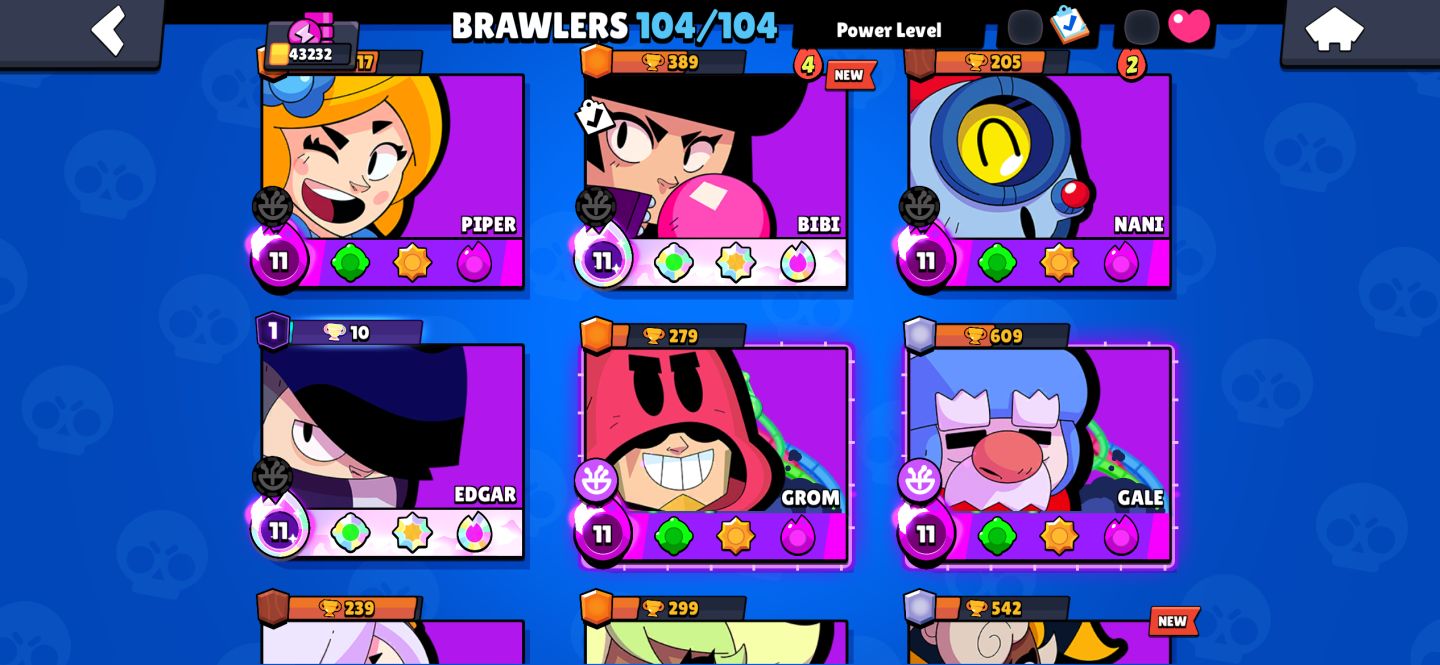 Conta de Brawl Stars muito boa!