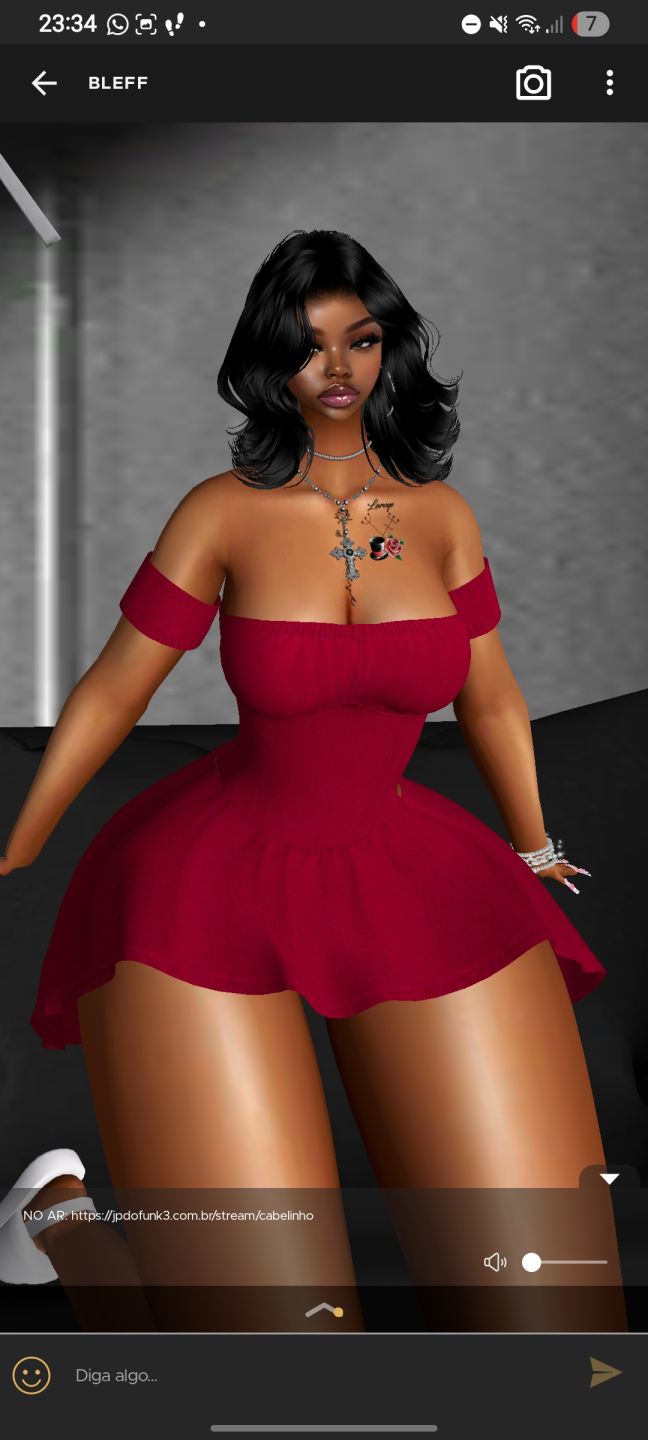 Conta de imvu! Pra sair logo!