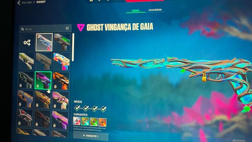 Valorant | 55 Skins | Araxys| Prelúdio | kuronami |Nível 155 | ASCENDENTE