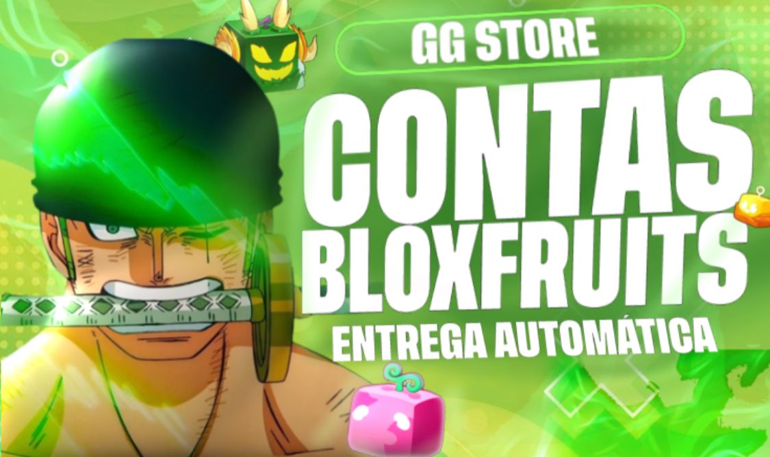 [OFERTAS IMPERDÍVEIS] Contas Blox Fruits com Raça V4, Kitsune e Frutas Mítica