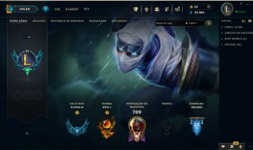 Conta LOL de 2013