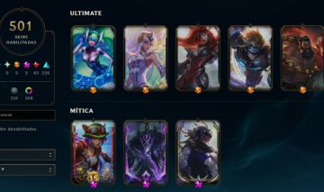 Conta de lol RARA nvl929 com 501 skins FULL ACESSO