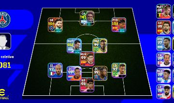 CONTA DE EFOOTBALL COM MELHOR KVARA DO JOGO