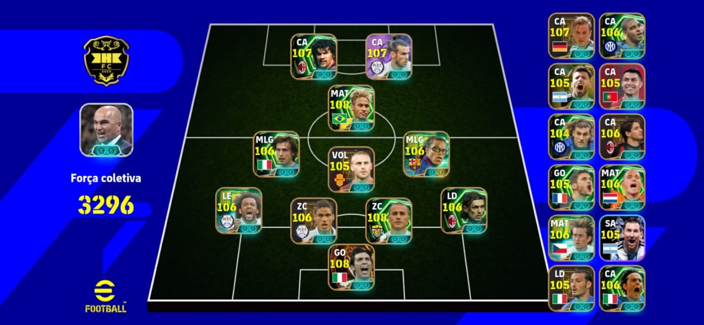 CONTA BRABA DE EFOOTBALL!!