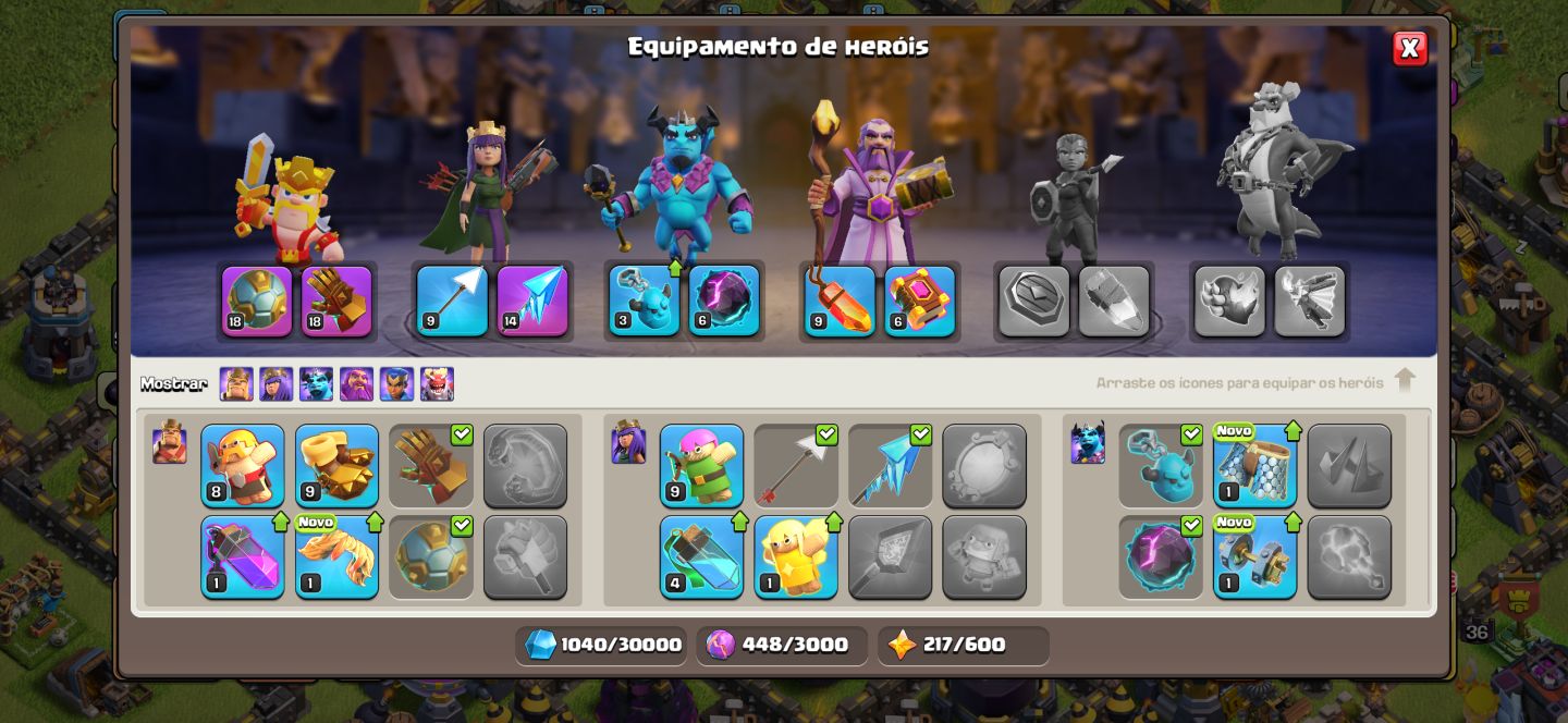 Contas Clash Of Clans Cv 12 Bem Upada | Full Acesso