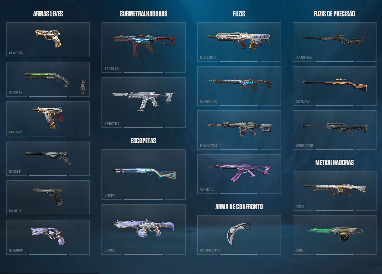 CONTA VALORANT NVL 461 + FACA VCT/LOCKIN + MAIS DE 50 SKINS COMPRADAS