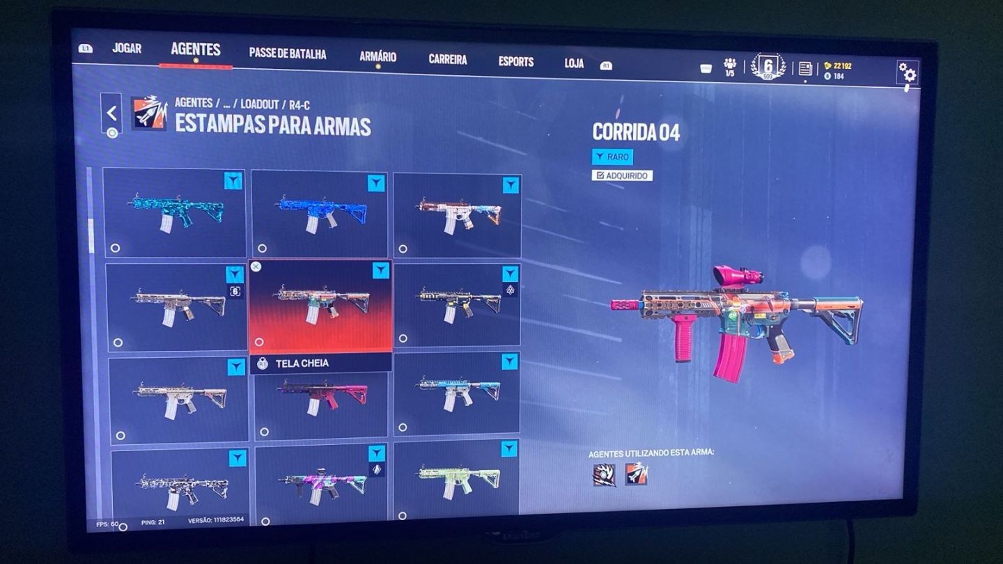 Conta Super RARA de R6