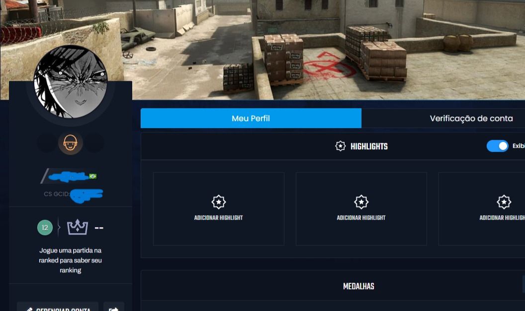 Conta lvl 12 gc + email de criaçao incluso