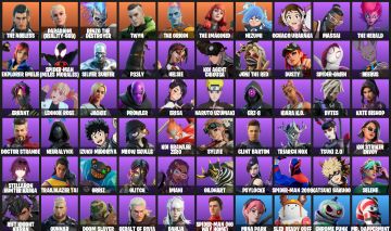 CONTA FORTNITE - 63 SKINS | NARUTO | BEERUS | SPDER-MAN | ORIGIN | FULL ACESSO
