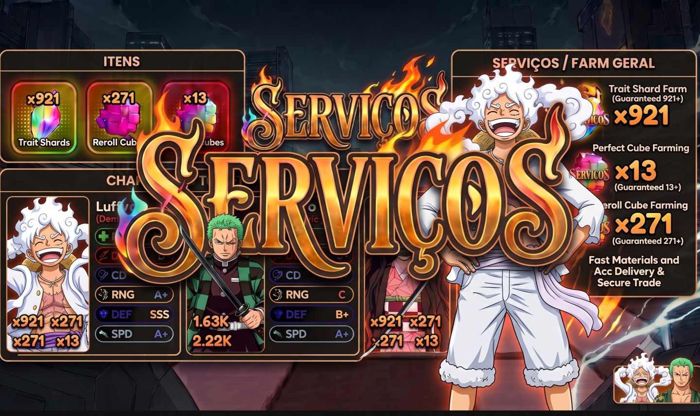SERVIÇOS - [UPD 5.0]ANIME SQUADRON/Esquadrão de Anime