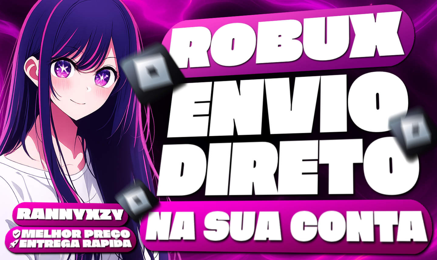 ROBLOX - ROBUX (ENVIO RAPIDO) ROBUX DIRETO NA SUA CONTA $$$