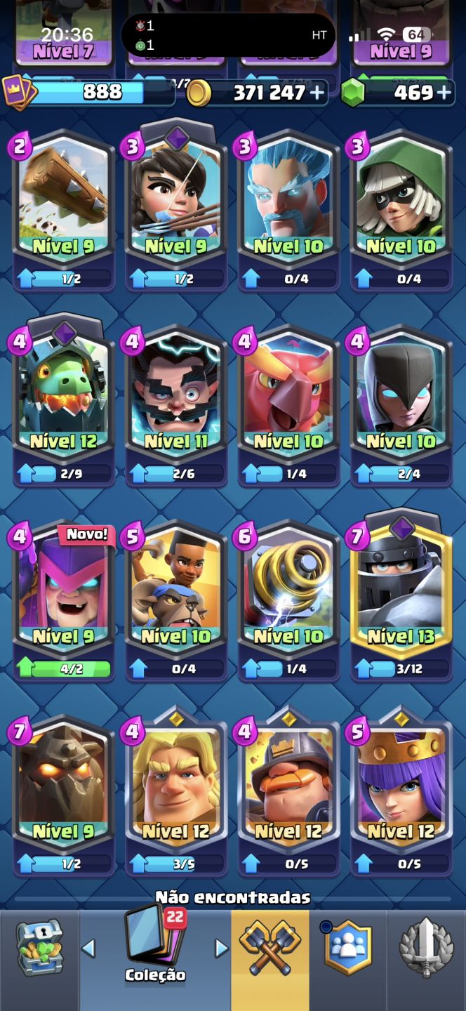Clash Royale - Conta - Arena 18 - 16 Lendárias