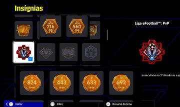 CONTA DE EFOOTBALL META E TOP RANKING PS5/PS4