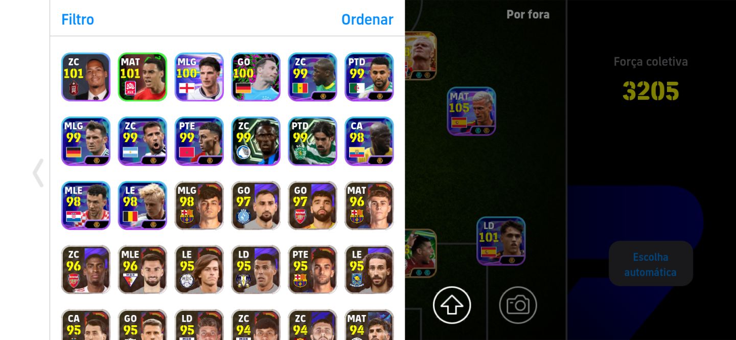 Conta top messi 110
