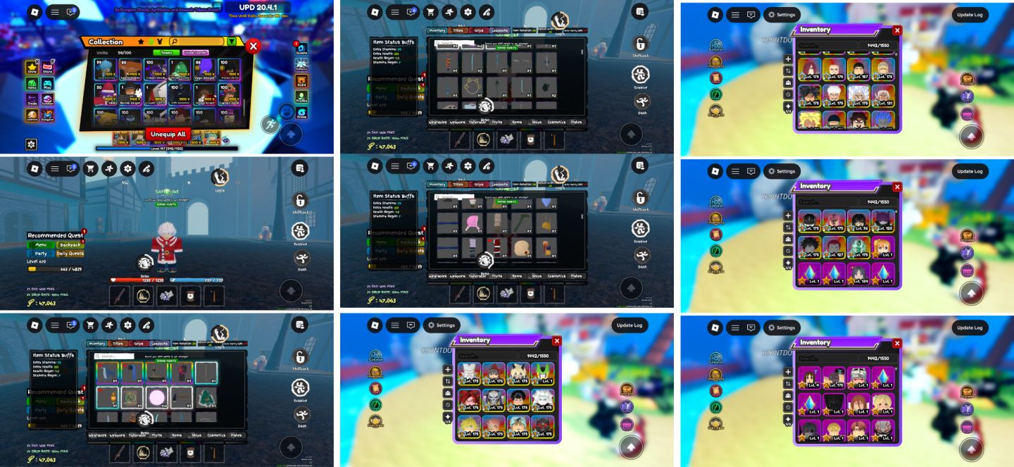 Conta roblox og, upada em diversos jogos, muitas skins itens ucg e etc