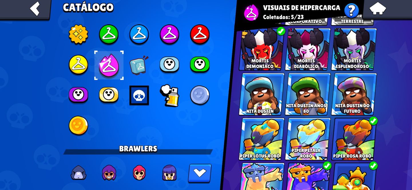 Conta Brawl Stars gemadinha