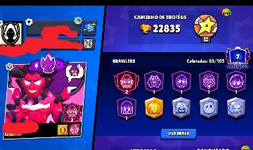 Conta de braw star antiga de 2019