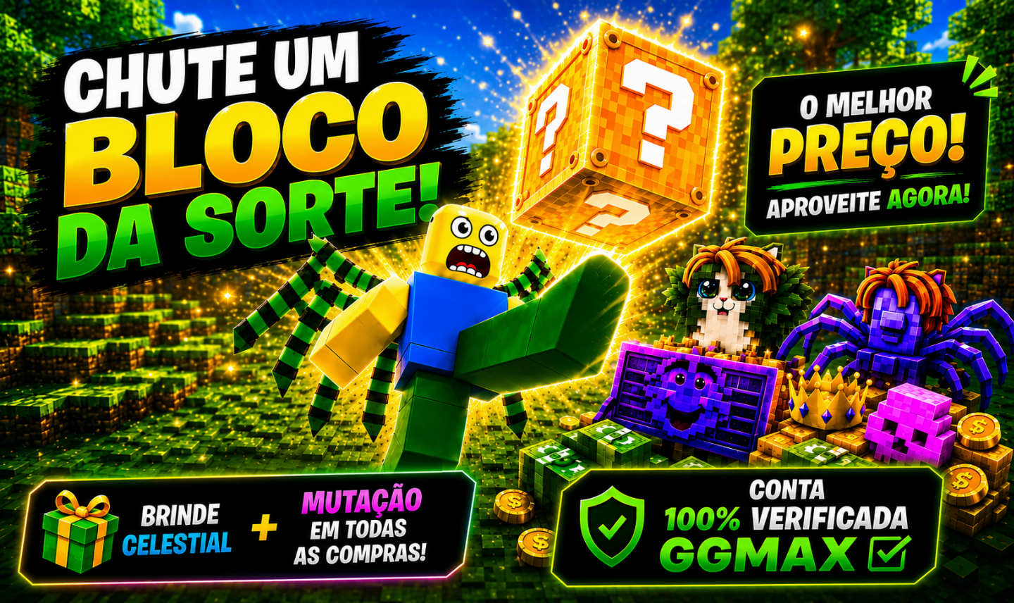 CHUTE UM BLOCO DA SORTE BRAINROT OP 3Q+(MENOR VALORES) KICK A LUCKY BLOCK