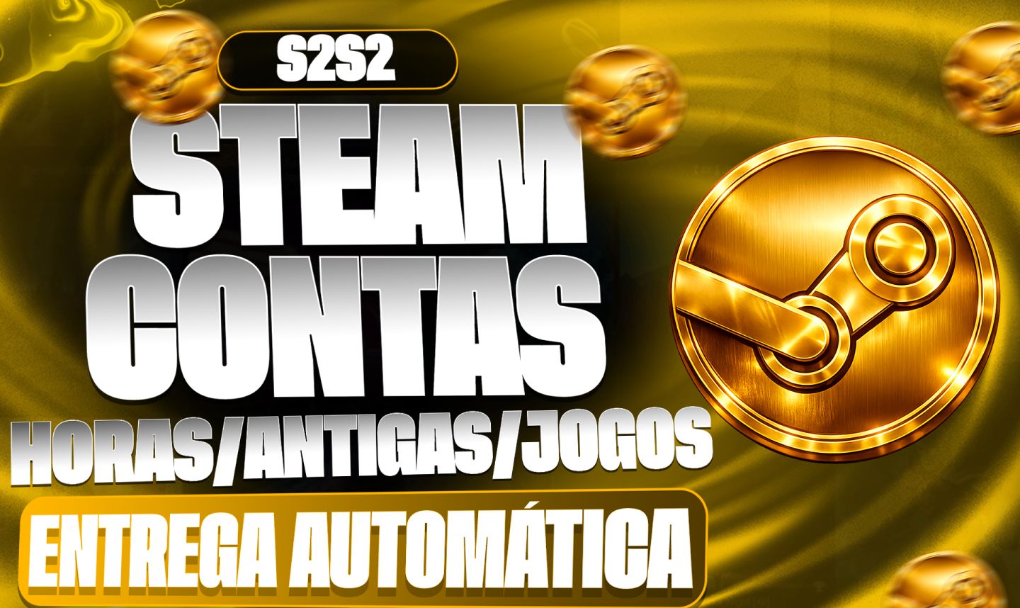STEAM CONTA ANTIGAS 2004/2026 HORAS JOGADAS COM JOGOS ALT BR[ENTREGA AUTOMÁTICA]