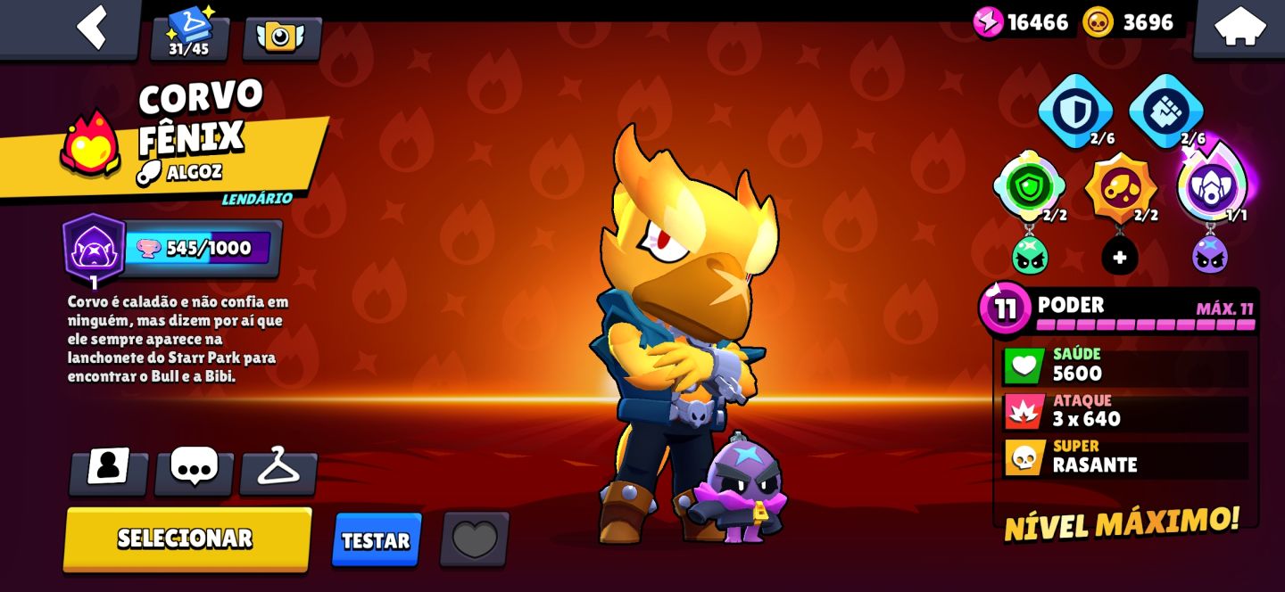 CONTA BRAWL STARS 2019 57.742 TROFÉUS 107 BRAWLERS E 581 SKINS RARAS