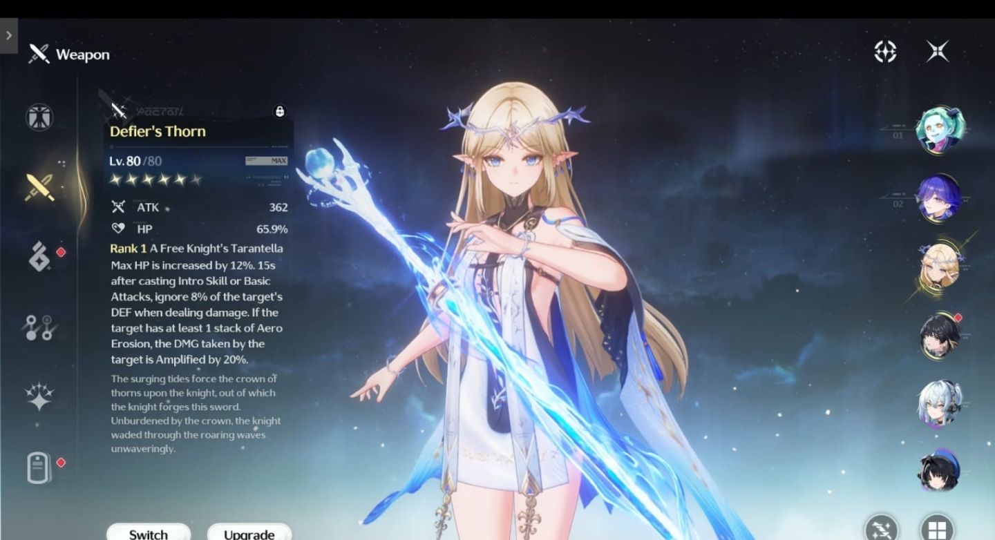 Wuthering Waves Cartethyia S5R1 + Lucilla R1 e +!