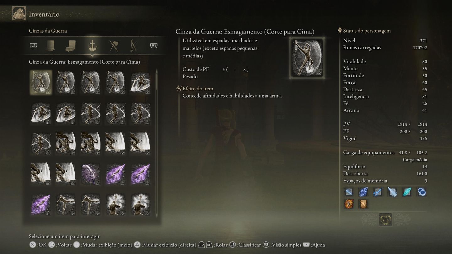 Elden Ring - Runas / Itens /Equipamentos + BRINDE - Ps4/Ps5