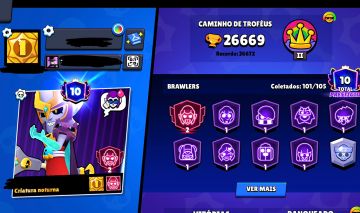 Conta 2019 BRAWL STARS! Bastante upada