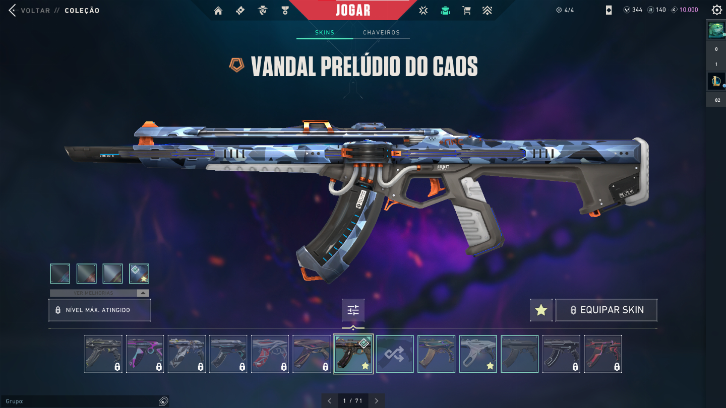 Conta Valorant | Skins 36 | Apenas unico dono!