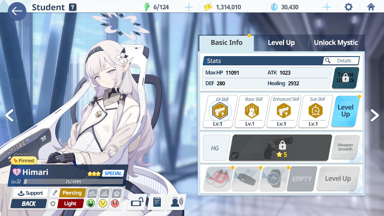 BLUE ARCHIVE GLOBAL | LV32 | 30K PYROXENES | SHUN + HIMARI | ENTREGA AUTOMATICA