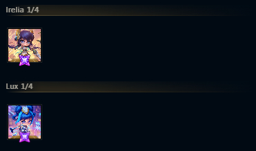 Conta League of Legends 342 skins + Wild Rift 112 skins