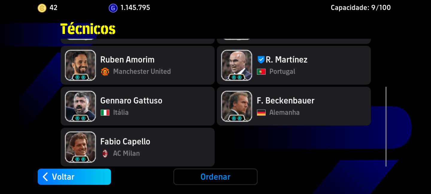 Conta eFootball - COMPLETA 3285 Força Coletiva (full épico e bem montada)