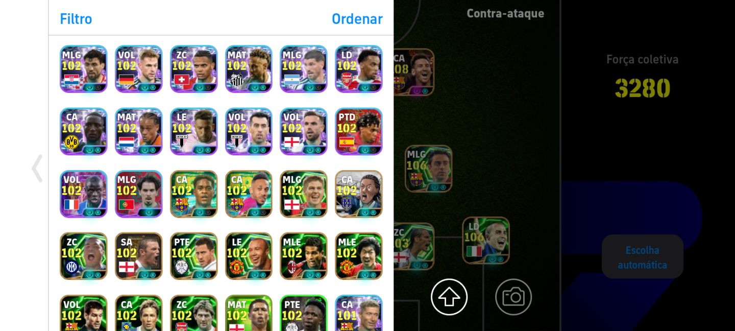 Conta eFootball - COMPLETA 3280 Força Coletiva [PEGA MAIS] Com maldini novo!
