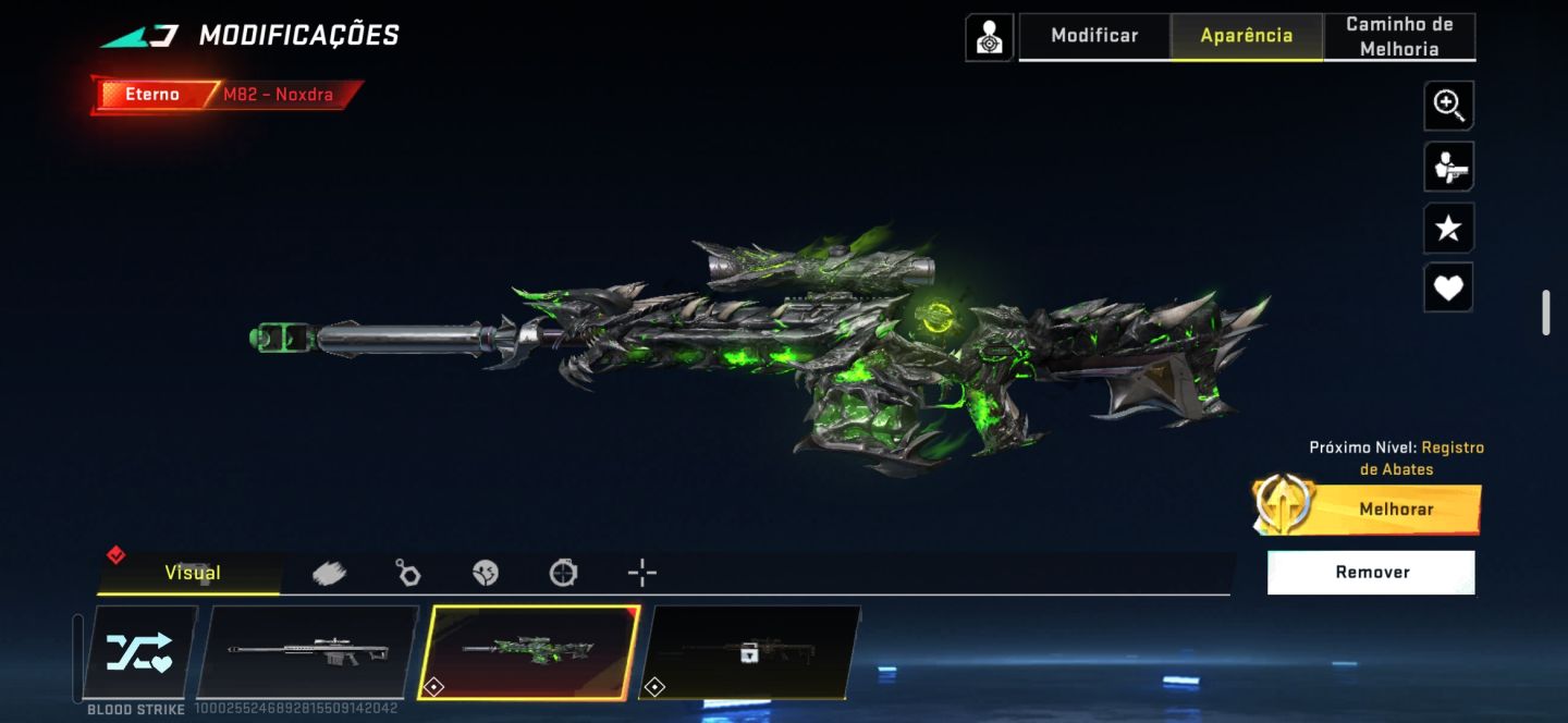 CONTA BLOODSTRIKE SKIN M82 E P90